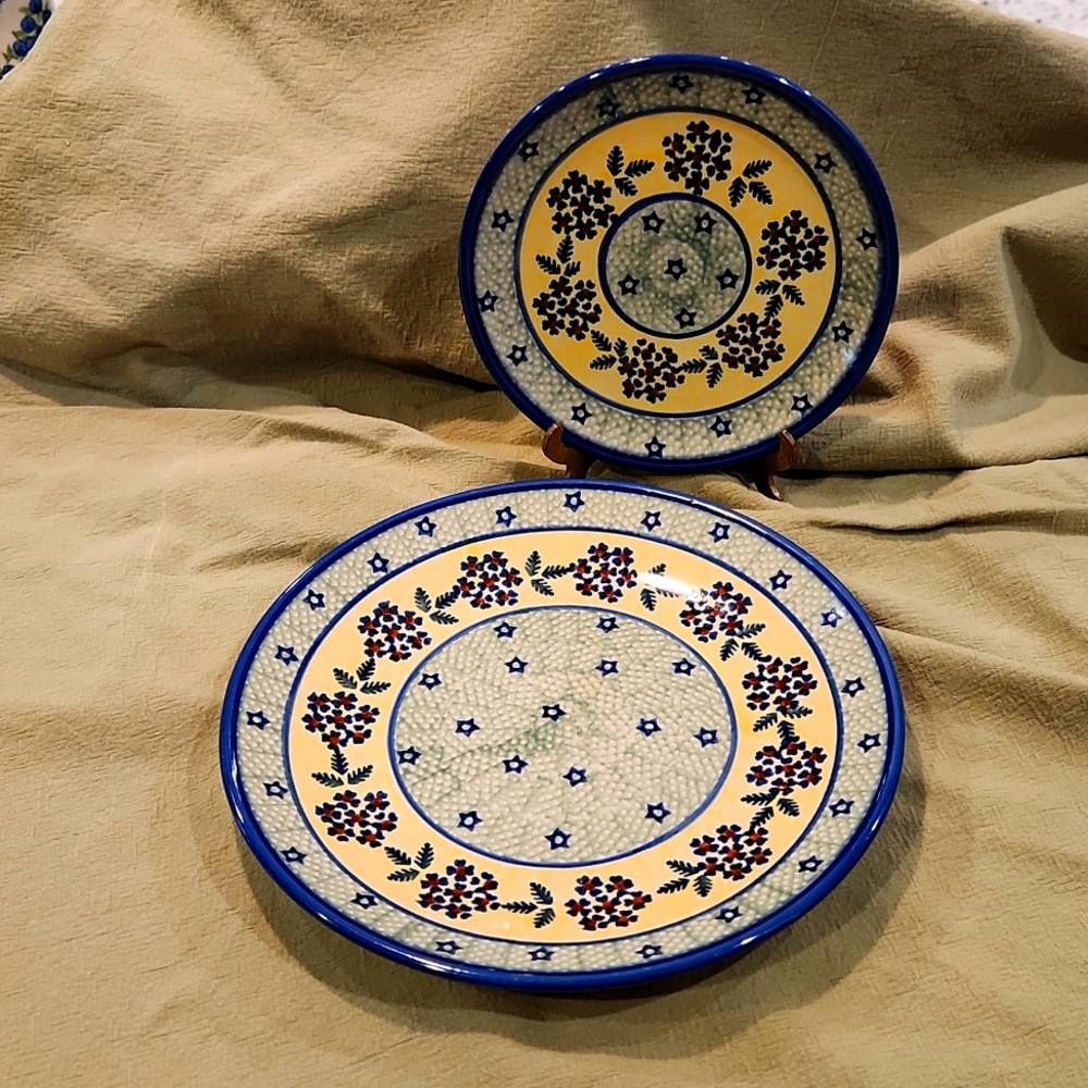 Boleslavic Polish Plate Set Unikat